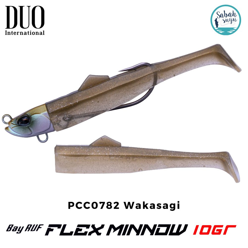Duo Bay Ruf Flex Minnow ZN 10gr 10cm Combo (2+1) PCC0782 Wakasagi