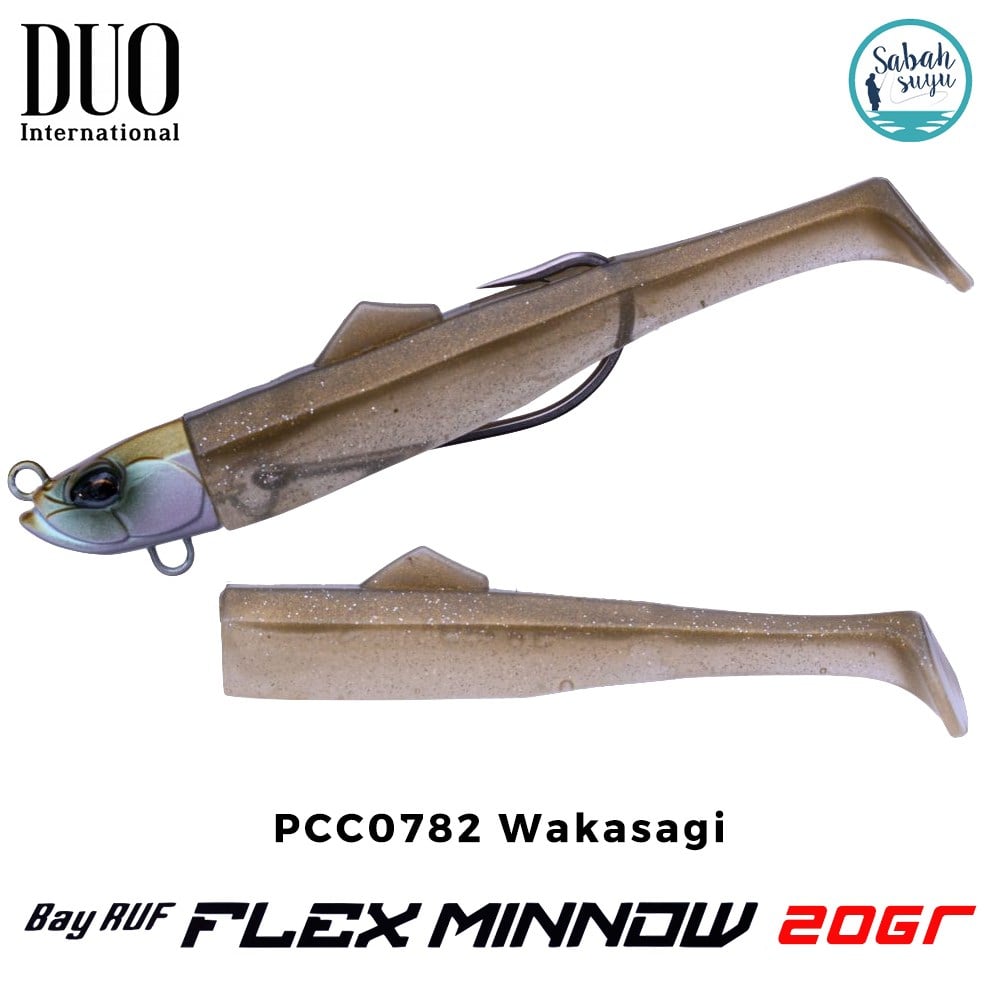 Duo Bay Ruf Flex Minnow ZN 20gr 12.5cm Combo (2+1) PCC0782 Wakasagi