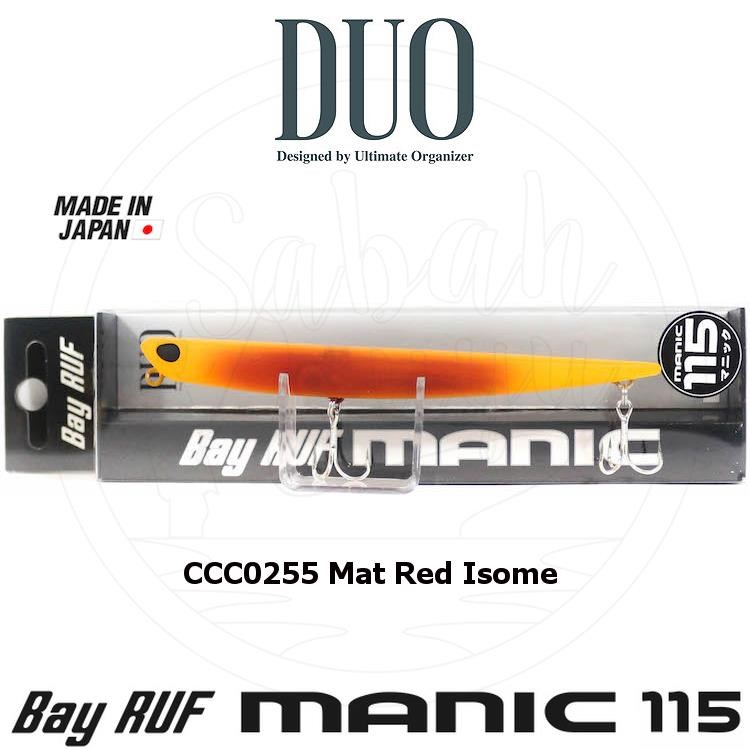 Duo Bay Ruf Manic 115 CCC0255 Mat Red Isome