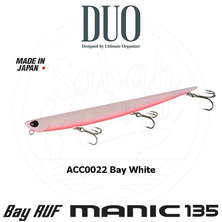 Duo Bay Ruf Manic 135 ACC0022 Bay White