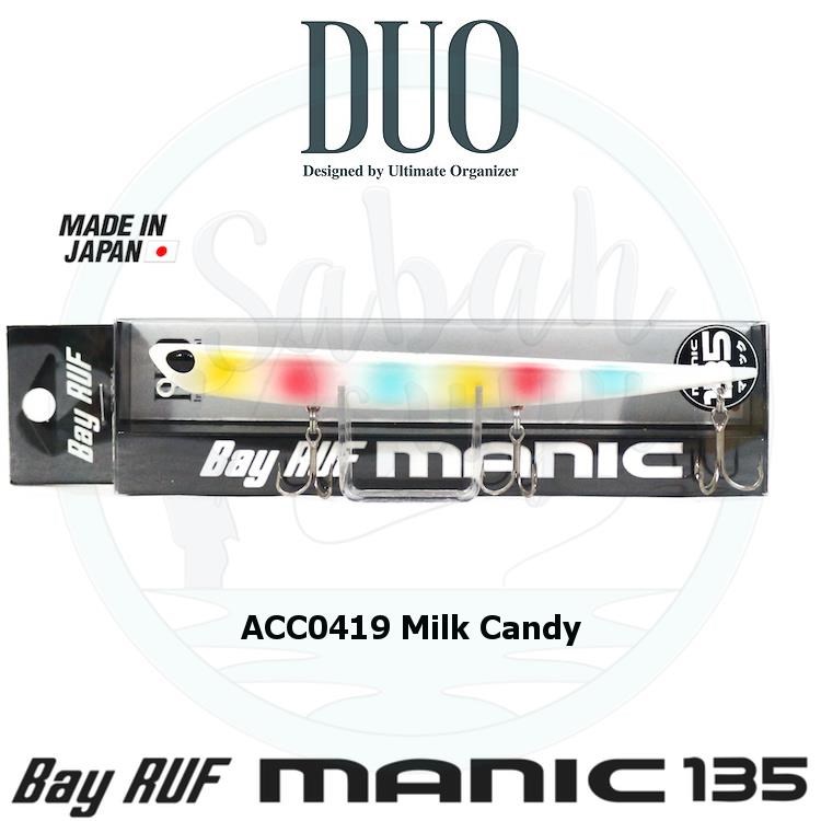 Duo Bay Ruf Manic 135 ACC0419 Milk Candy Sahte Balık
