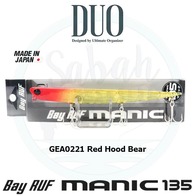 Duo Bay Ruf Manic 135 GEA0221 Red Hood Bear