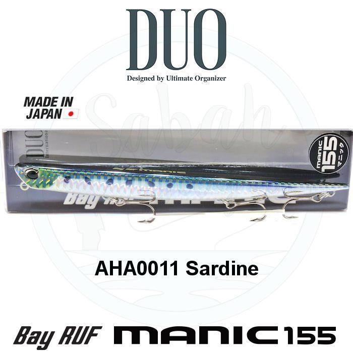 Duo Bay Ruf Manic 155 AHA0011 Sardine