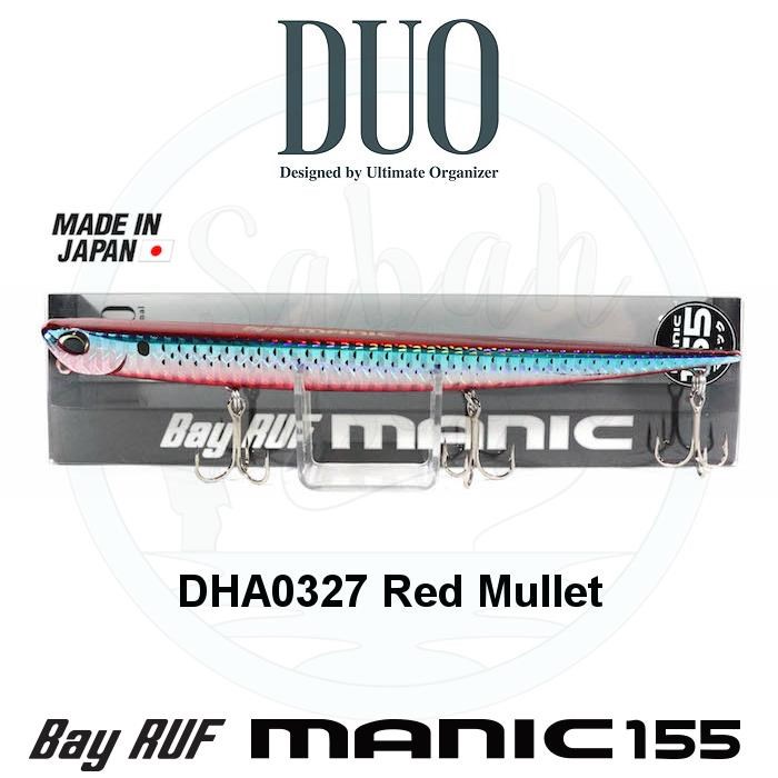 Duo Bay Ruf Manic 155 DHA0327 Red Mullet