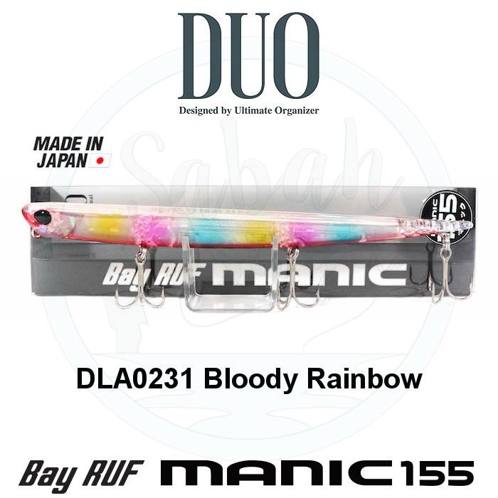 Duo Bay Ruf Manic 155 DLA0231 Bloody Rainbow