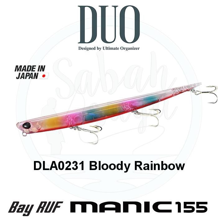 Duo Bay Ruf Manic 155 DLA0231 Bloody Rainbow