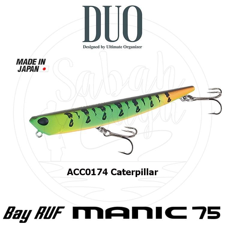 Duo Bay Ruf Manic 75 ACC0174 Caterpillar