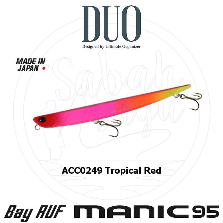 Duo Bay Ruf Manic 95 ACC0249 Tropical Red