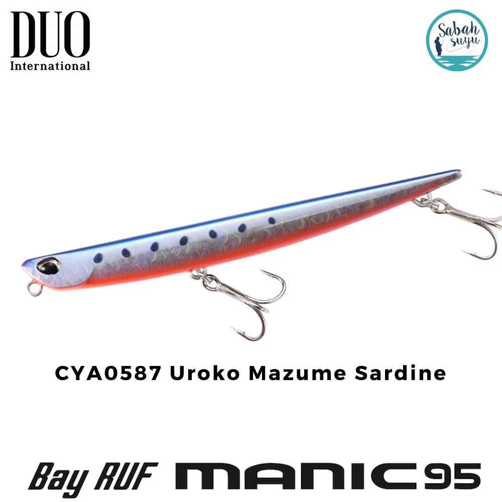 Duo Bay Ruf Manic 95 CYA0587 Uroko Mazume Sardine