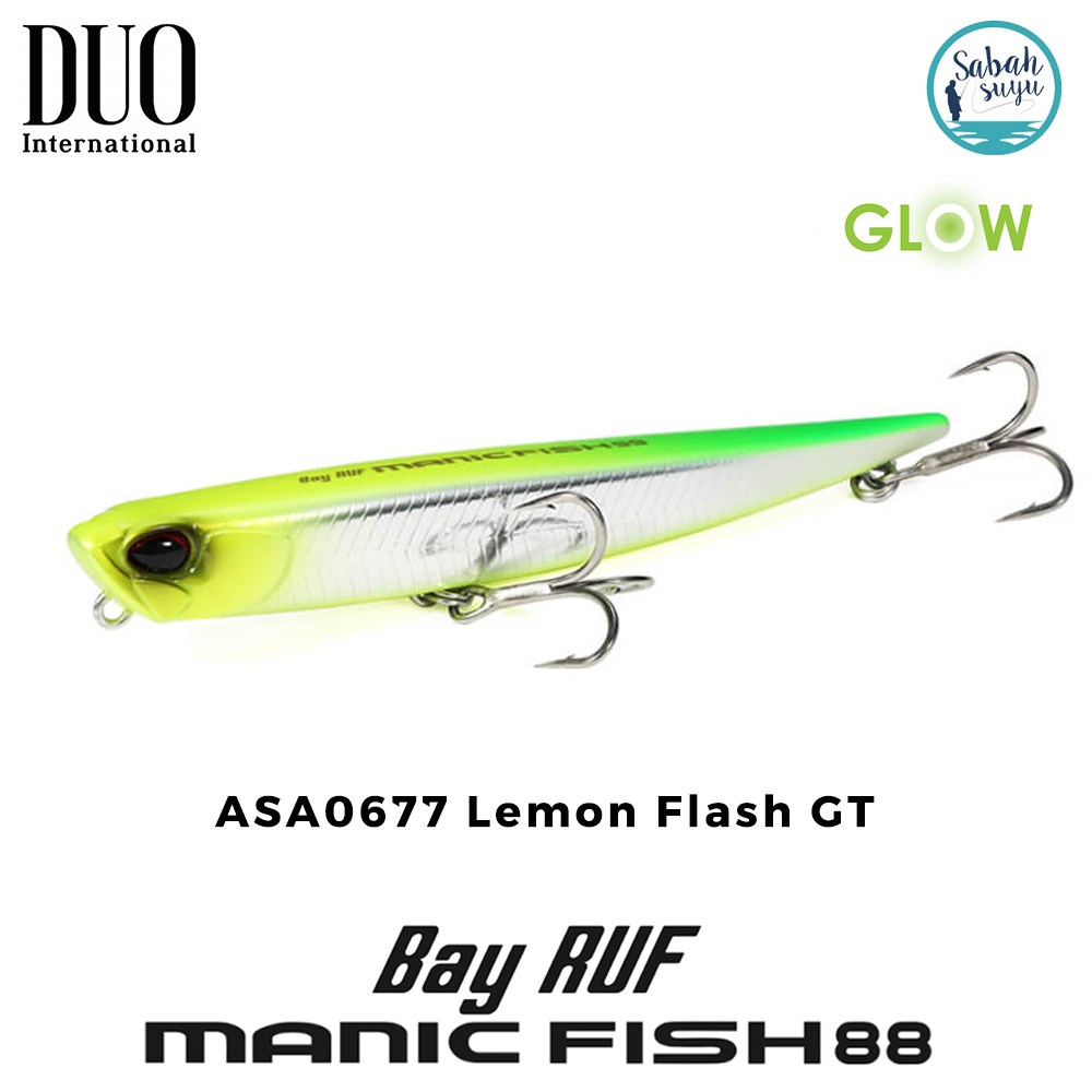 Duo Bay Ruf Manic Fish 88 ASA0677 Lemon Flash GT