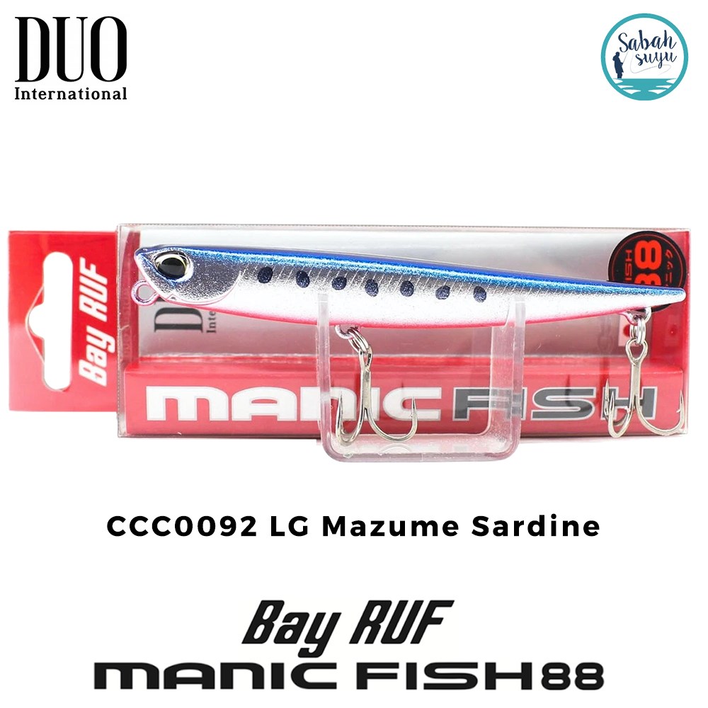 Duo Bay Ruf Manic Fish 88 CCC0092 LG Mazume Sardine