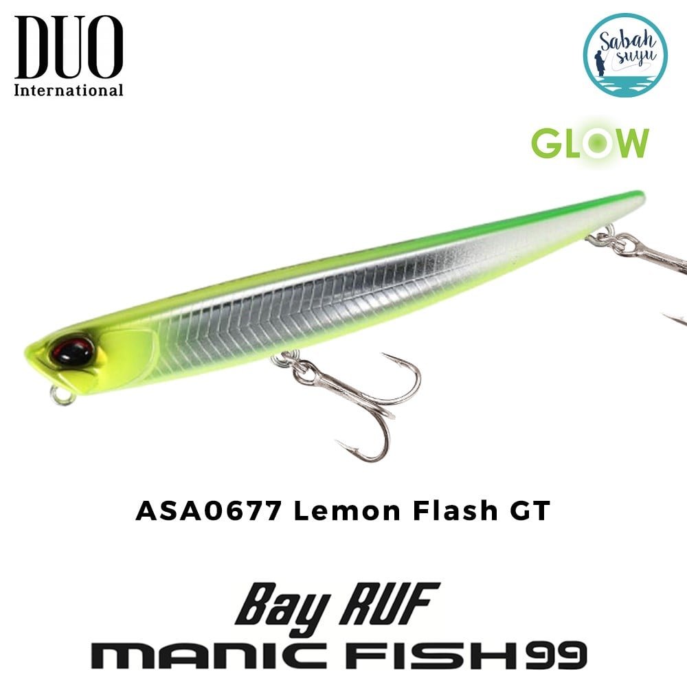 Duo Bay Ruf Manic Fish 99 ASA0677 Lemon Flash GT