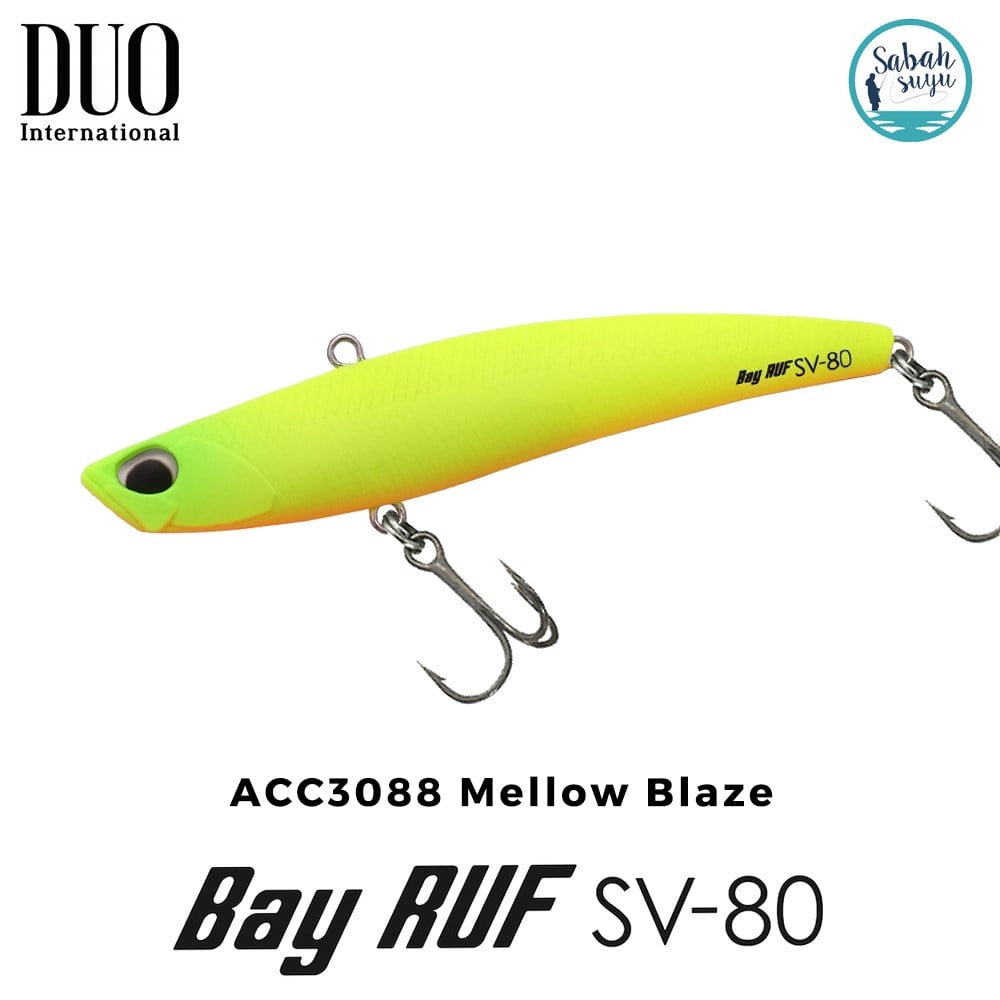 Duo Bay Ruf SV 80 8cm 15gr ACC3088 Mellow Blaze Vibrasyon Maket Balık
