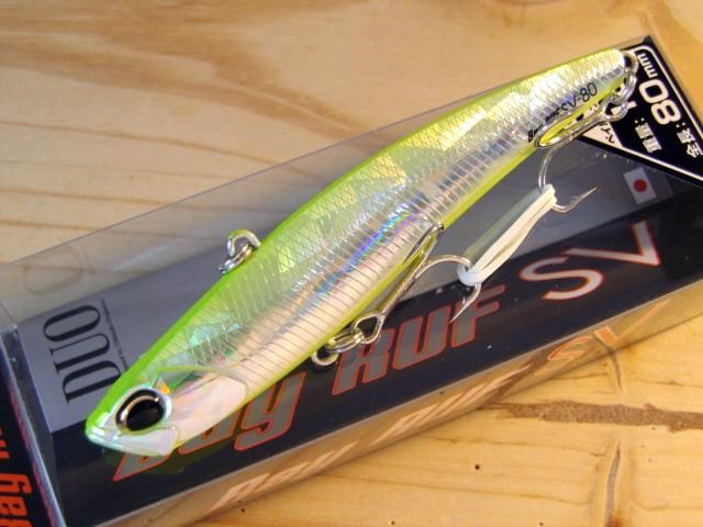 Duo Bay Ruf SV 80 8cm 15gr AKA0065 W Chart Vibrasyon Maket Balık