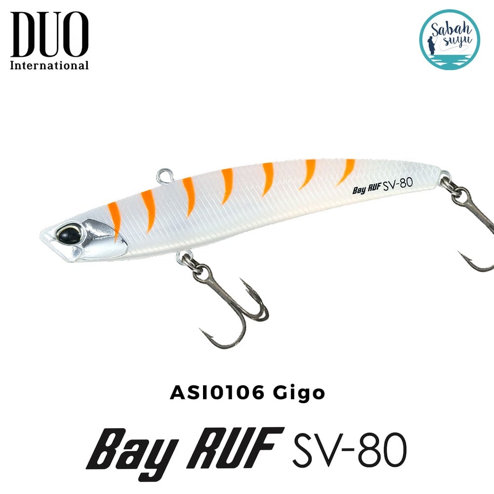 Duo Bay Ruf SV 80 8cm 15gr ASI0106 Gigo Vibrasyon Maket Balık