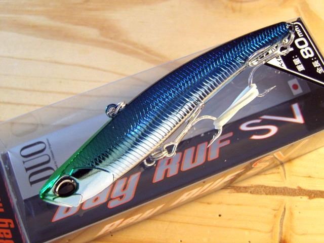 Duo Bay Ruf SV 80 8cm 15gr MCC0152 Blue Flash Sardine Vibrasyon Maket Balık