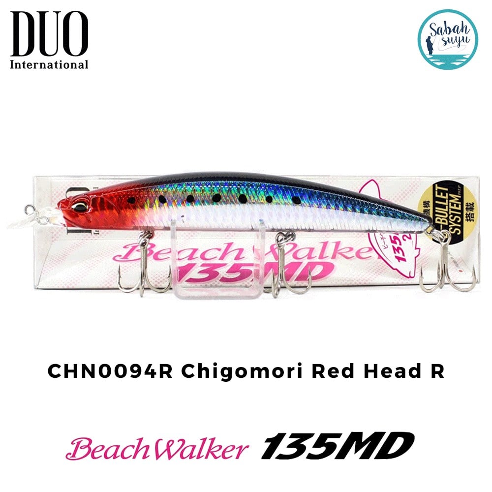 Duo Beach Walker 135MD CHN0094R Chigomori Red Head R Maket Balık