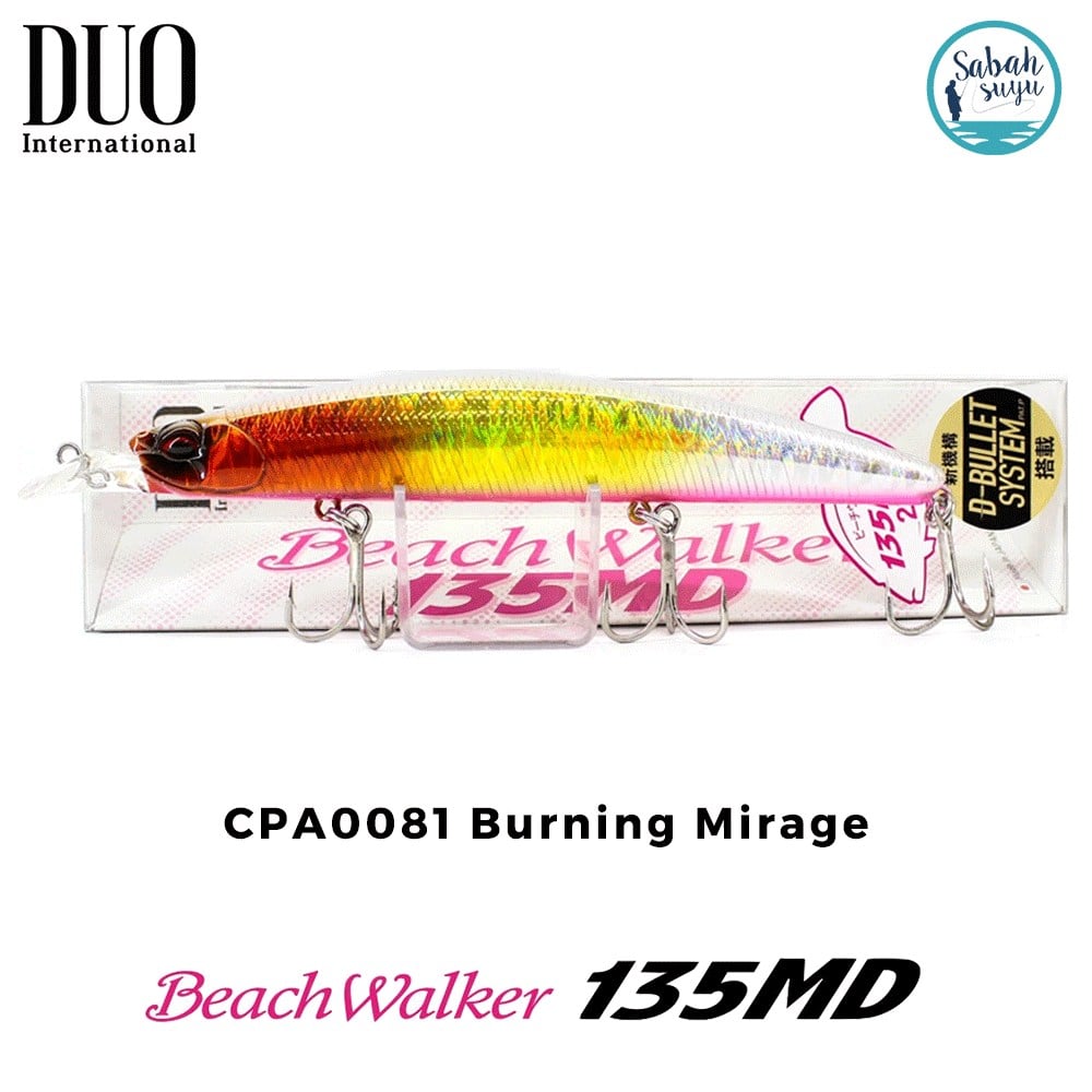 Duo Beach Walker 135MD CPA0081 Burning Mirage Maket Balık