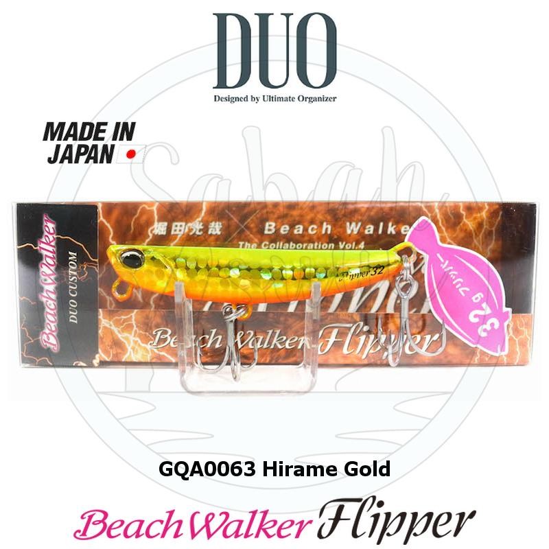 Duo Beach Walker Flipper 32 Jig GQA0063 Hirame Gold