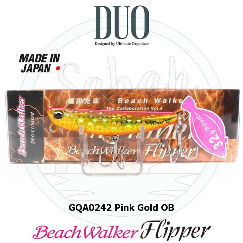 Duo Beach Walker Flipper 32 Jig GQA0242 Pink Gold OB