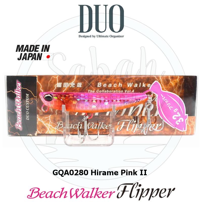 Duo Beach Walker Flipper 32 Jig Sahte Yem GQA0280 Hirame Pink II