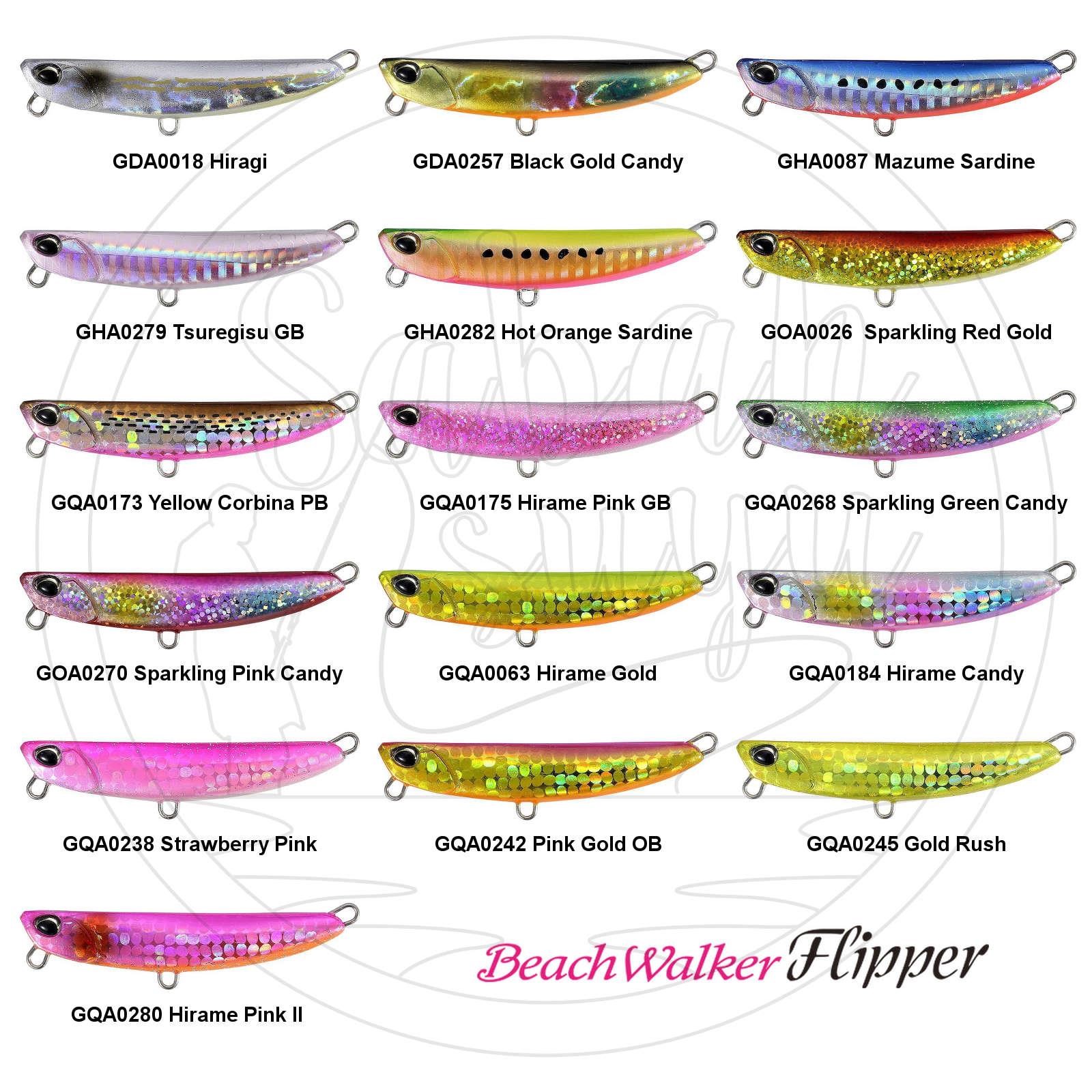 Duo Beach Walker Flipper 32 Jig Sahte Yem GQA0173 Yellow Corbina PB
