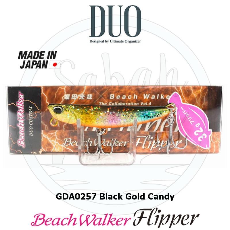 Duo Beach Walker Flipper 32 Jig Sahte Yem GDA0257 Black Gold Candy