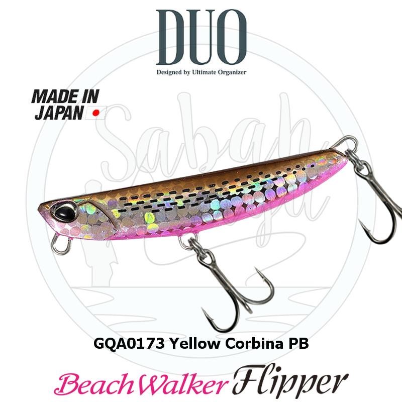 Duo Beach Walker Flipper 32 Jig Sahte Yem GQA0173 Yellow Corbina PB