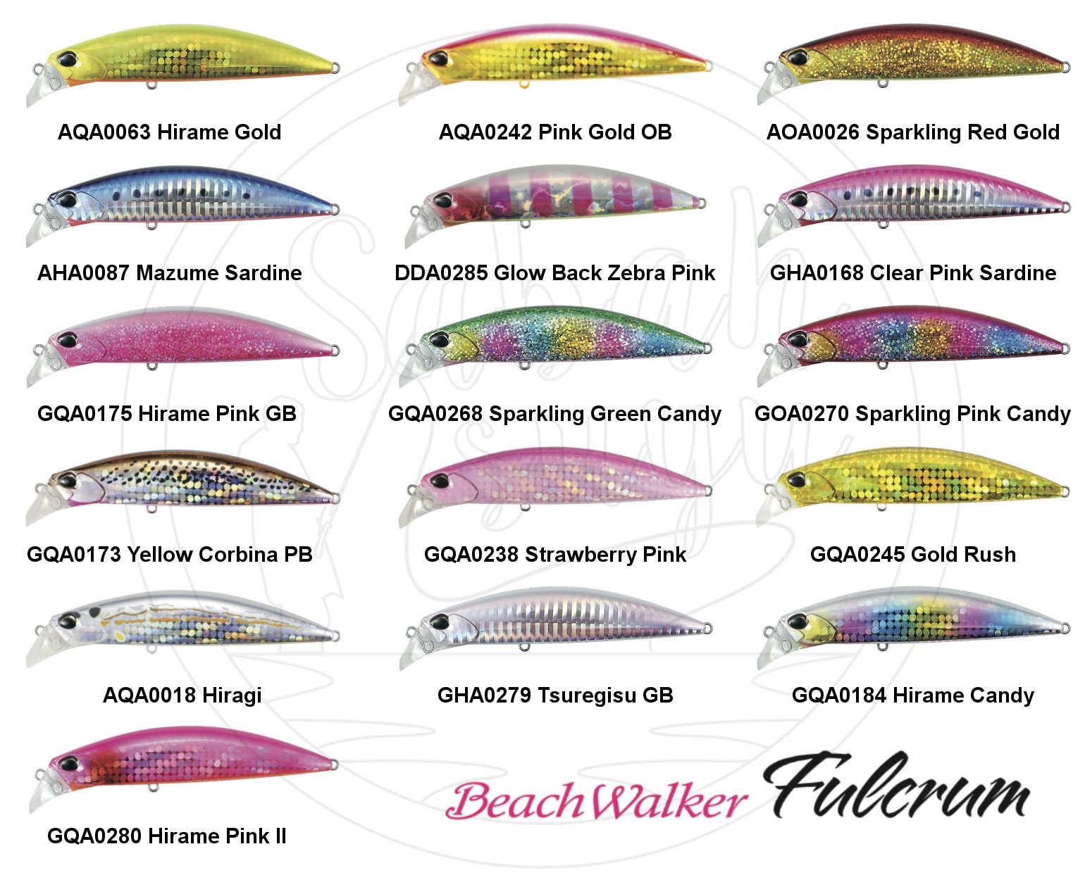 Duo Beach Walker Fulcrum 95 GQA0175 Hirame Pink GB