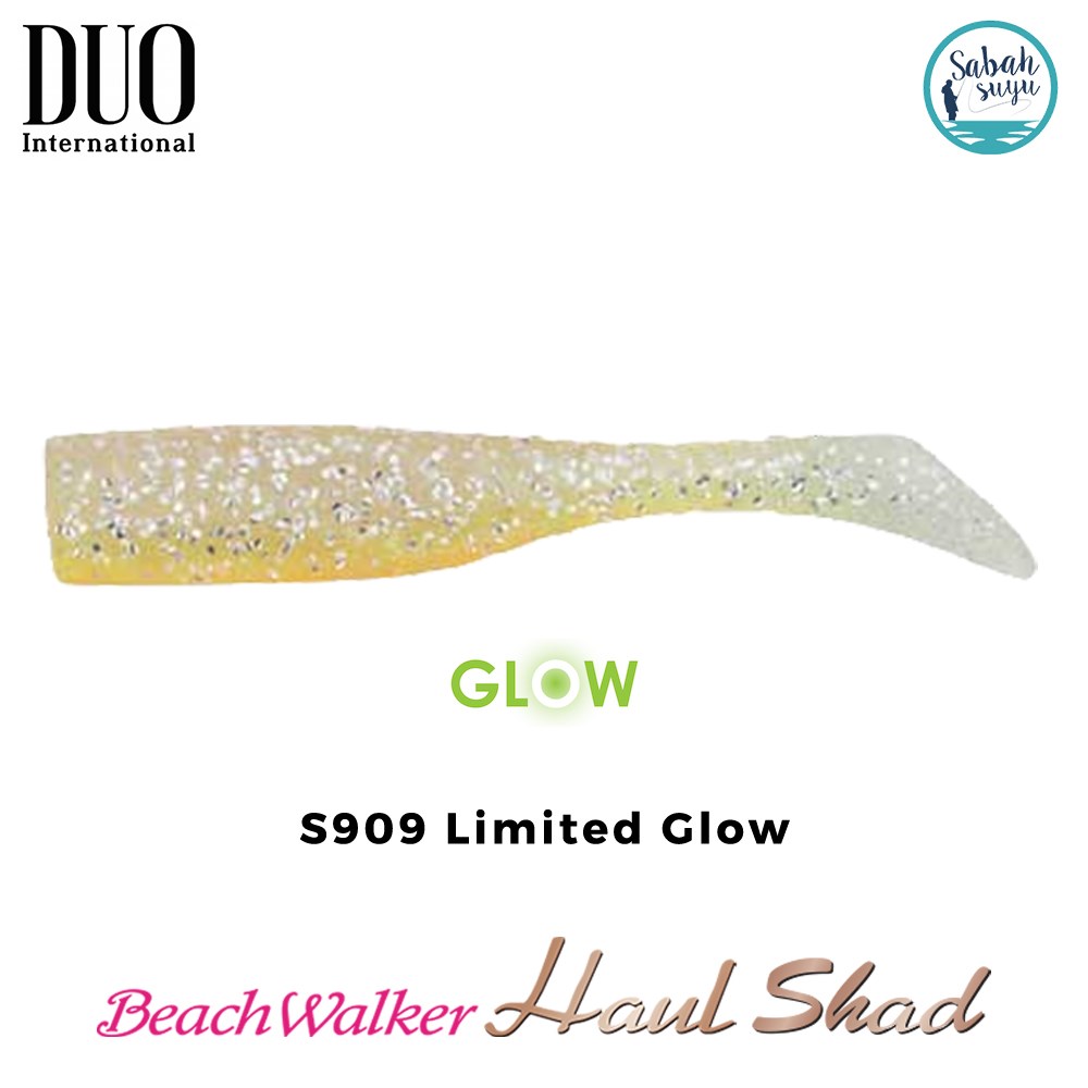 Duo Beach Walker Haul Shad Silikon Kuyruk 9.5 cm S909 Limited Glow