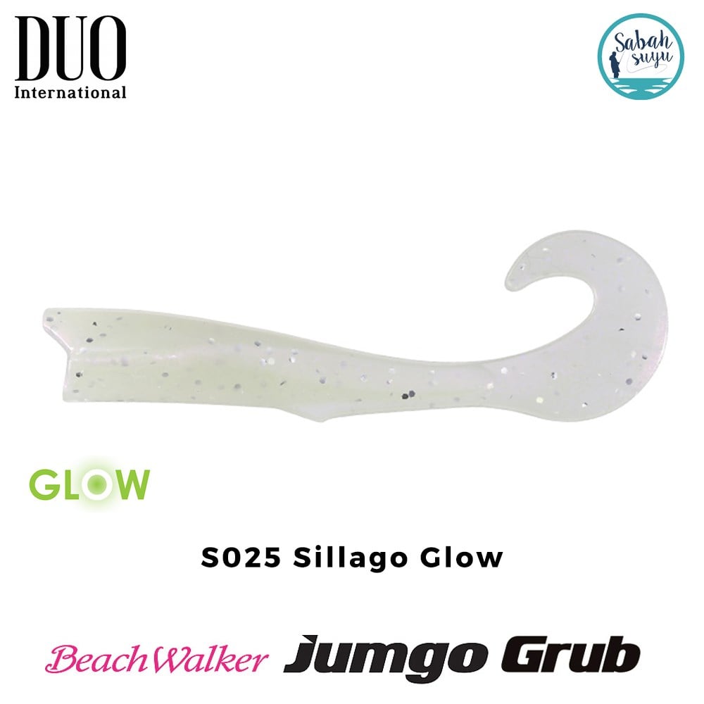 Duo Beach Walker Jumgo Grub Kuyruk 8cm S025 Sillago Glow (X5)