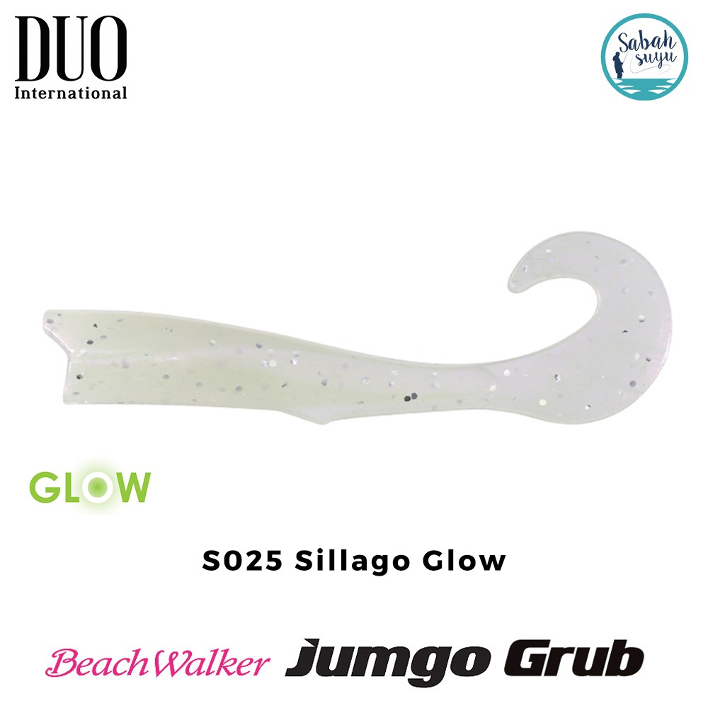 Duo Beach Walker Jumgo Grub Kuyruk 8cm S025 Sillago Glow (X5)