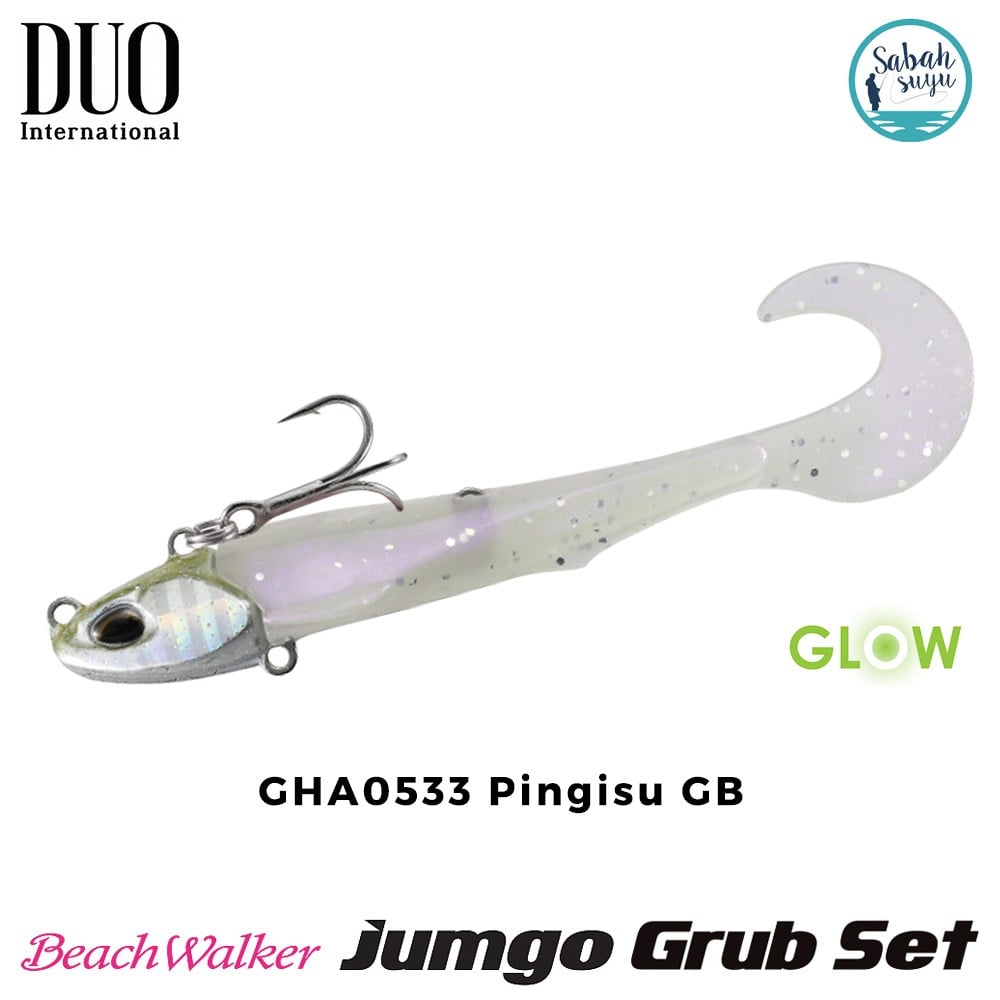 Duo Beach Walker Jumgo Grub Set 8cm 14gr GHA0533 Pingisu GB