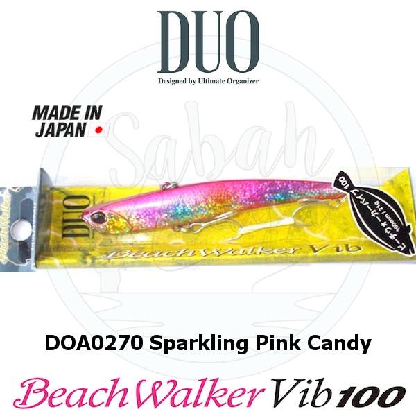 Duo Beach Walker Vib 100 DOA0270 Sparkling Pink Candy