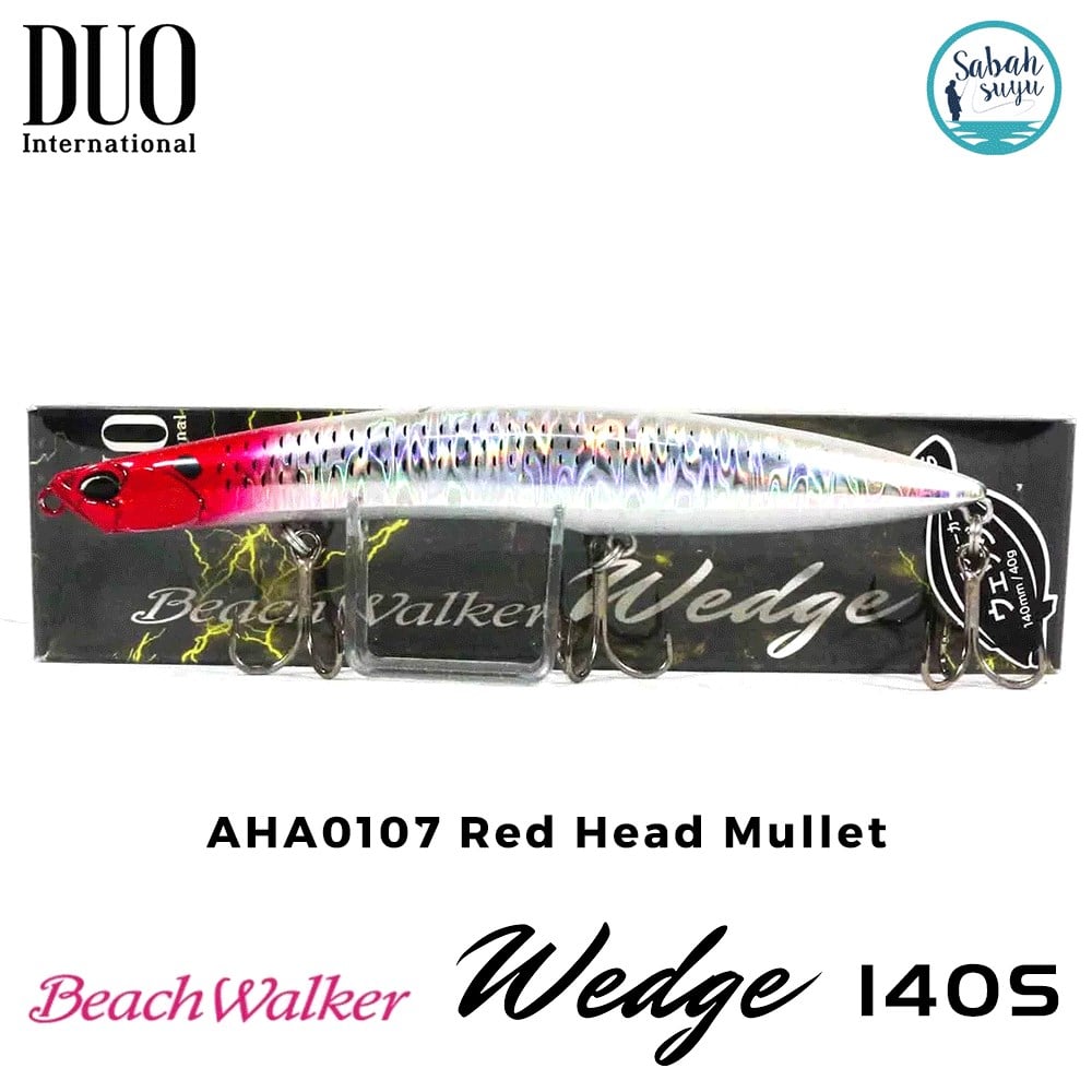 Duo Beach Walker Wedge 140S AHA0107 Red Head Mullet