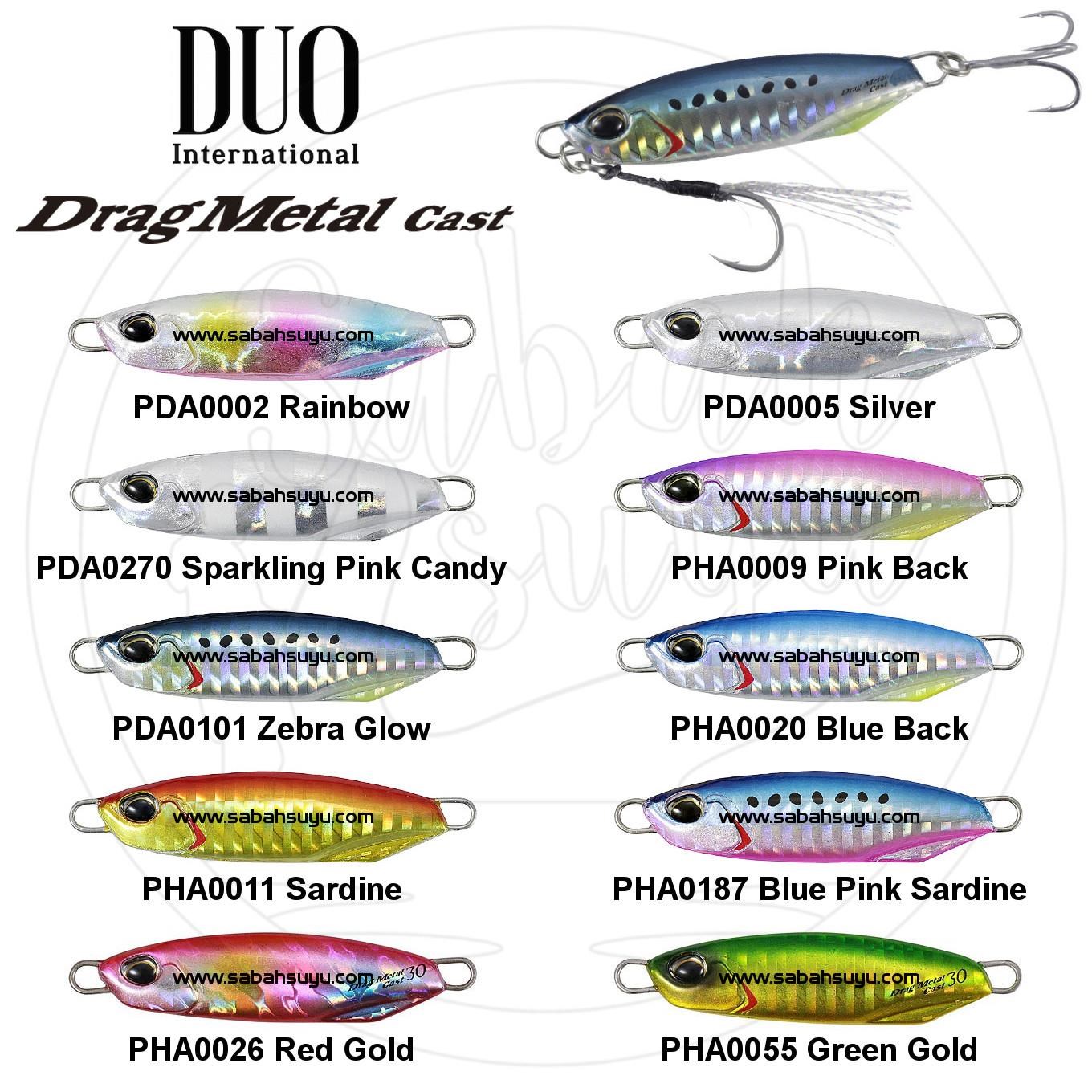 Duo Drag Metal Cast Jig 15gr. PDA0002 Rainbow