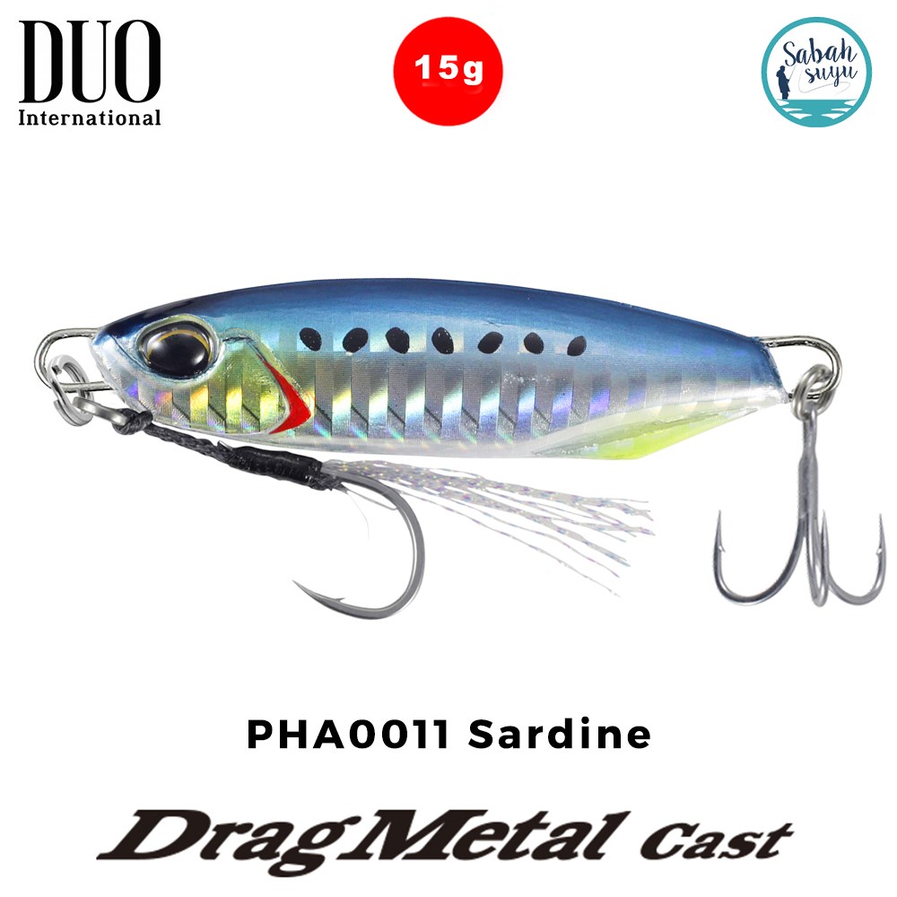 Duo Drag Metal Cast Jig 15gr. PHA0011 Sardine