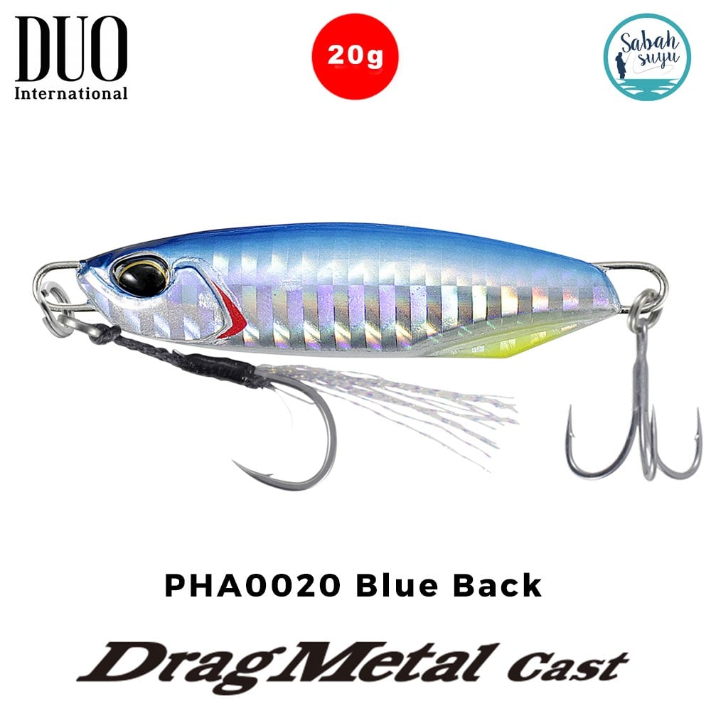 Duo Drag Metal Cast Jig 20gr. PHA0020 Blue Back
