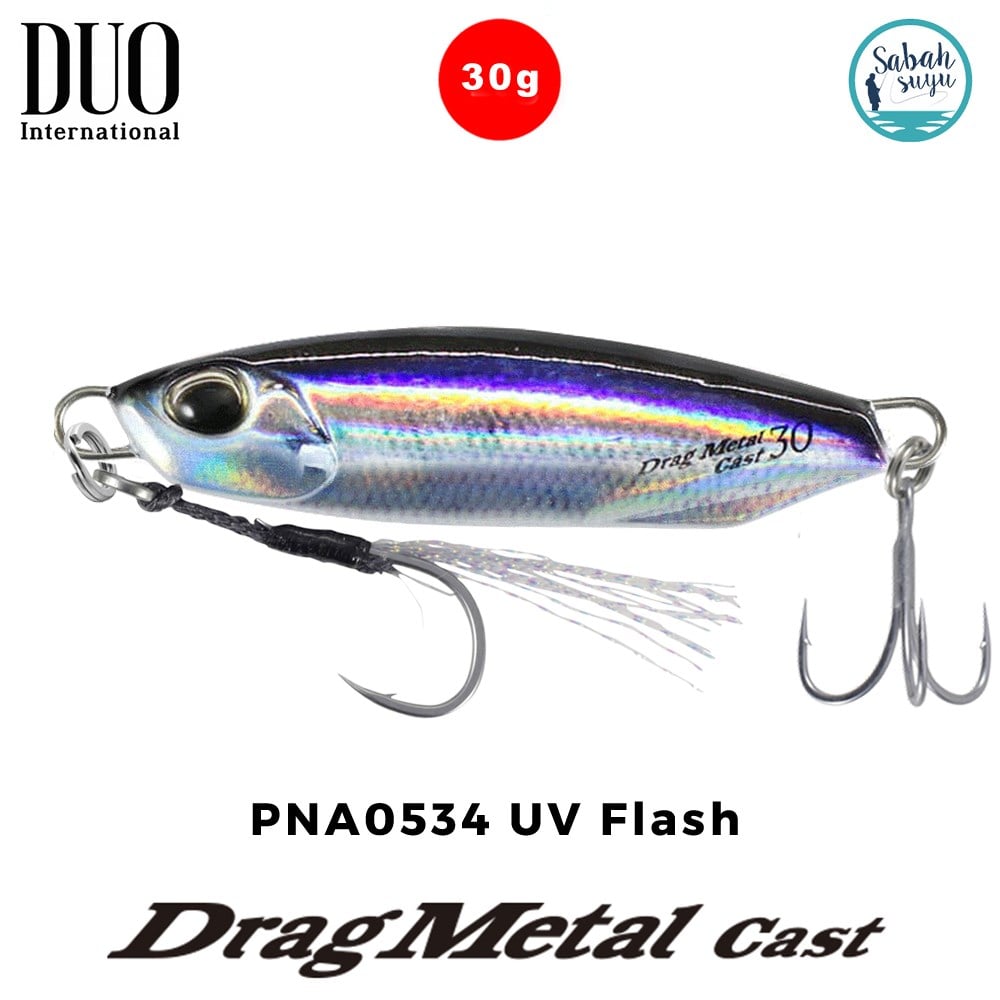 Duo Drag Metal Cast Jig 30gr. PNA0534 UV Flash