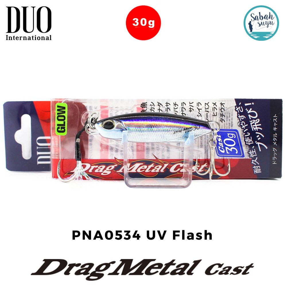 Duo Drag Metal Cast Jig 30gr. PNA0534 UV Flash