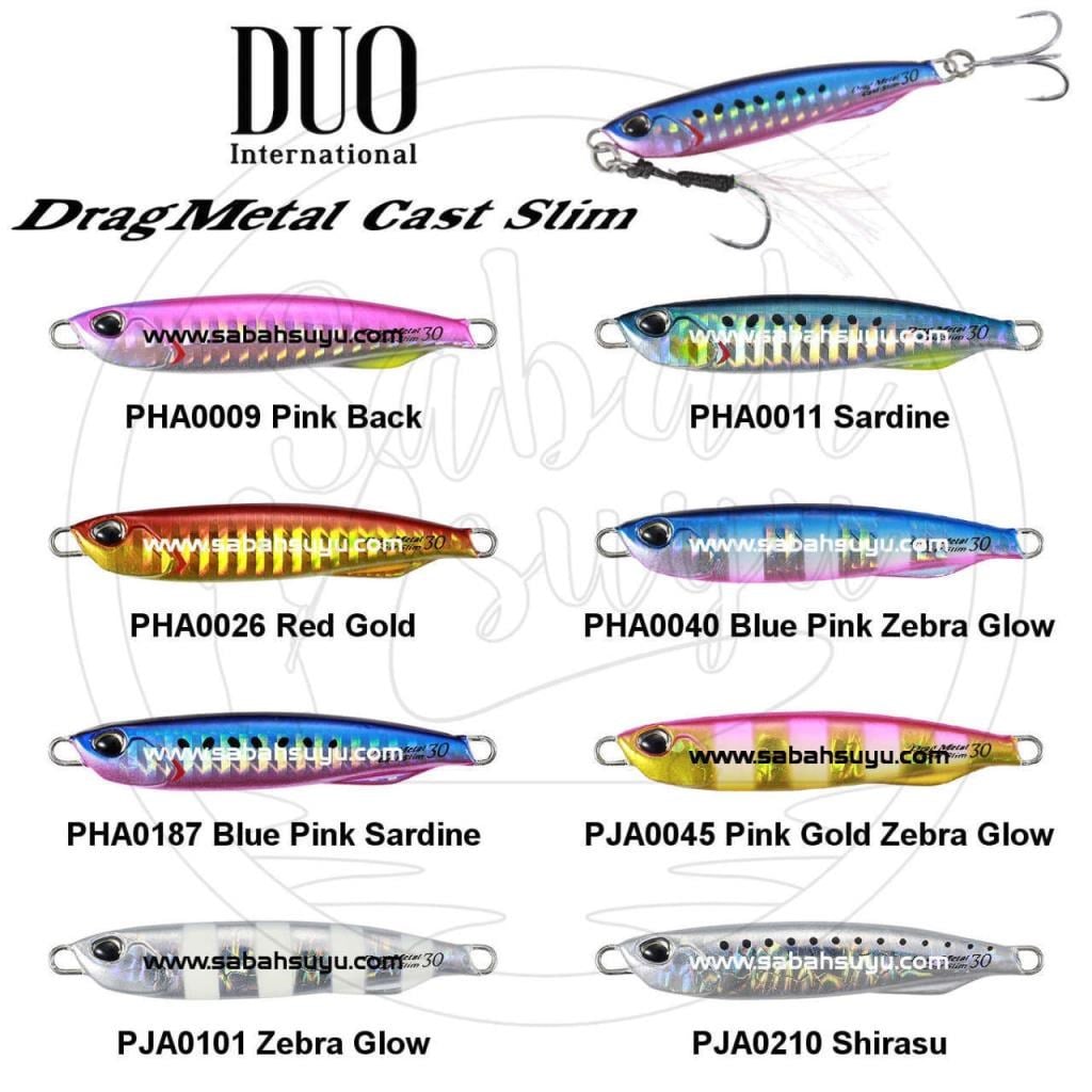 Duo Drag Metal Cast Slim Jig 30gr. PJA0210 Shirasu