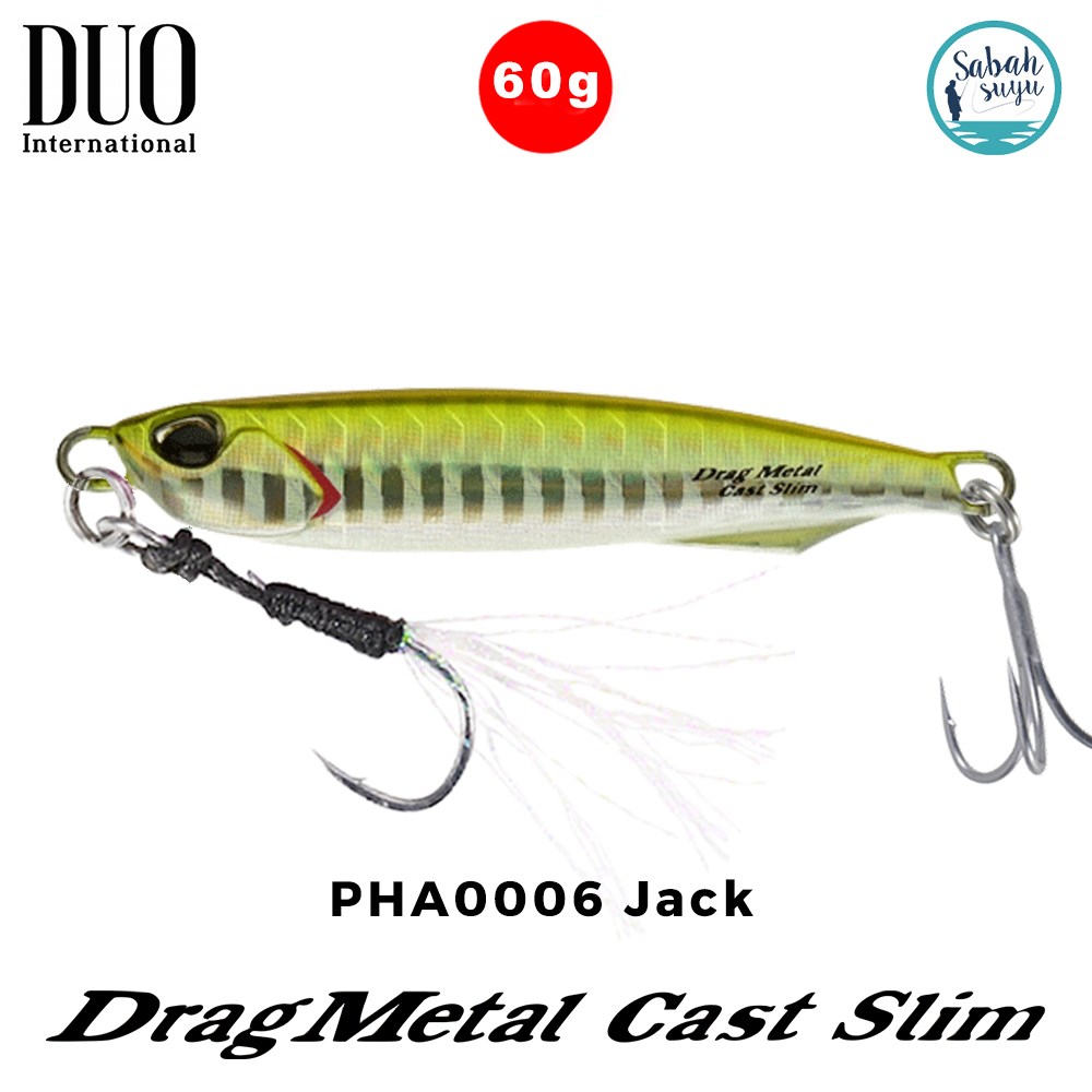 Duo Drag Metal Cast Slim Jig 60gr. PHA0006 Jack