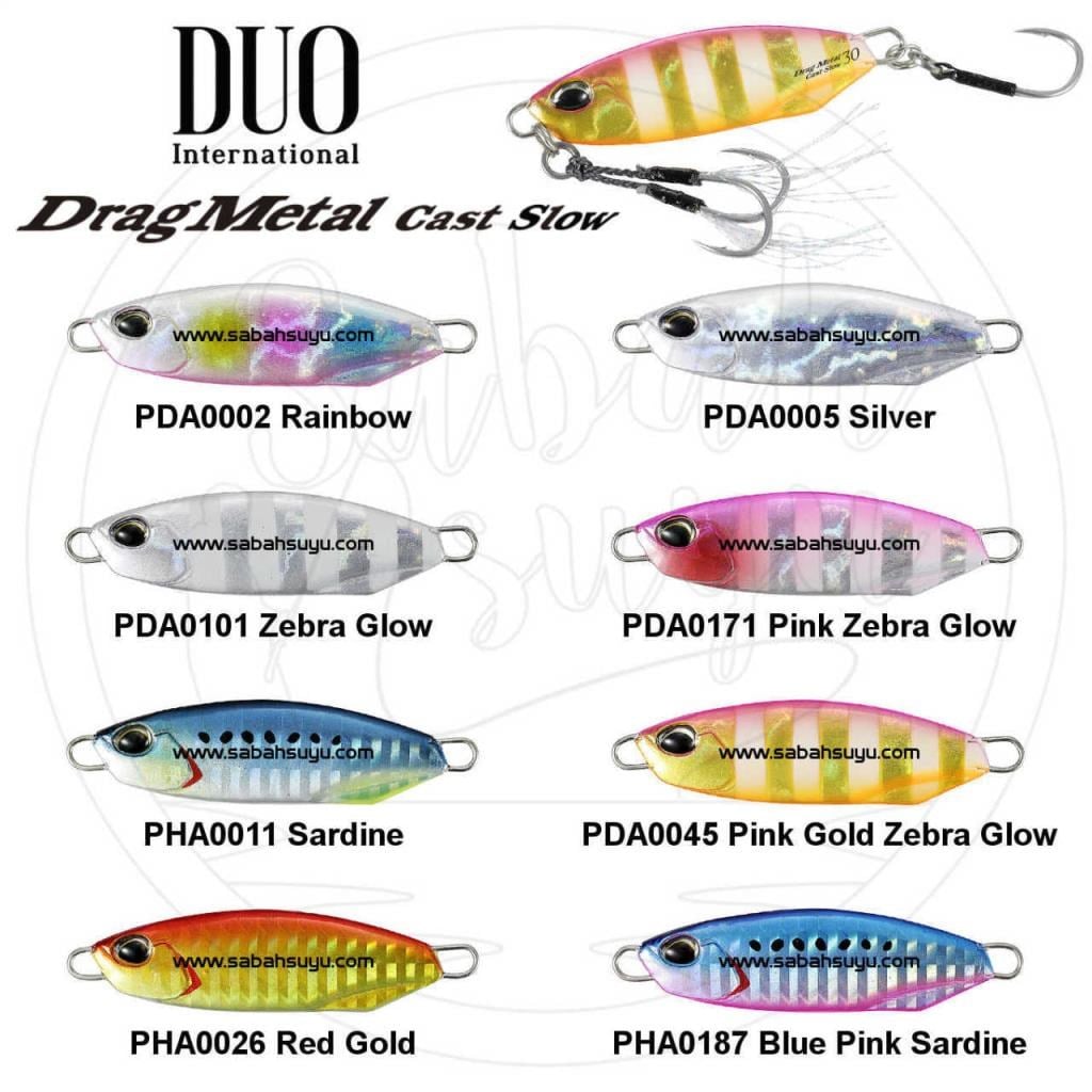 Duo Drag Metal Cast Slow Jig 15gr. PHA0026 Red Gold