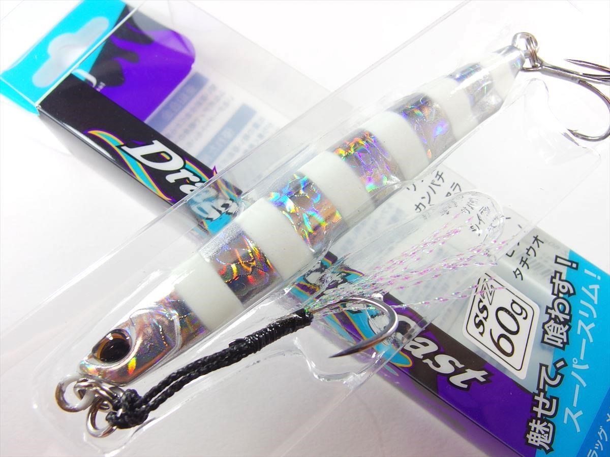 Duo Drag Metal Cast Super Slim SSZ Jig 60Gr. PJA0101 Zebra Glow