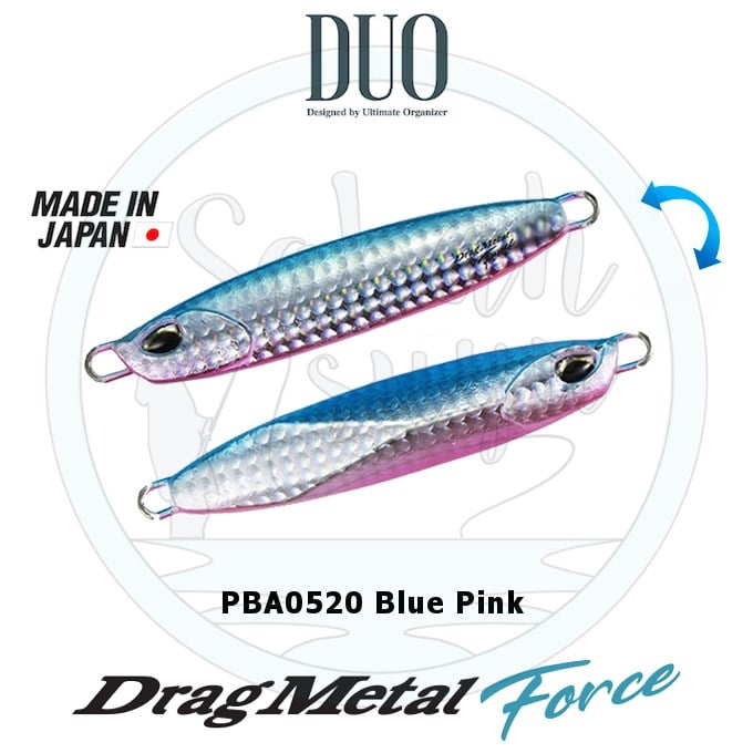Duo Drag Metal Force Jig 120gr. 90mm PBA0520 Blue Pink