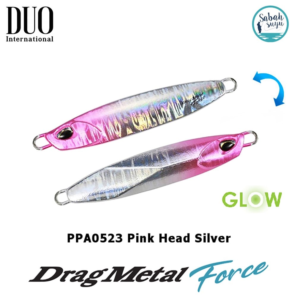 Duo Drag Metal Force Jig 80gr. 80mm PPA0523 Pink Head Silver