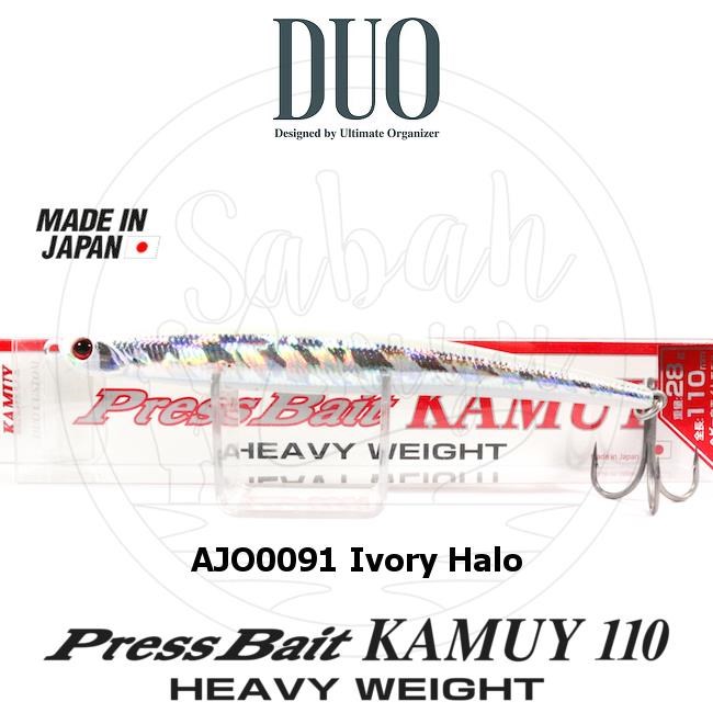 Duo Press Bait Kamuy 110 HW (Heavy Weight) AJO0091 Ivory Halo