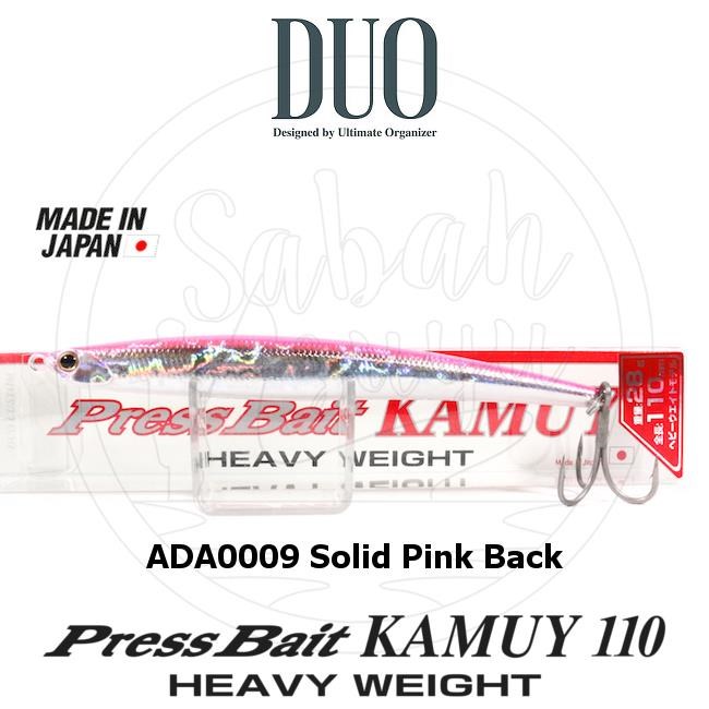 Duo Press Bait Kamuy 110 HW (Heavy Weight) ADA0009 Solid Pink Back