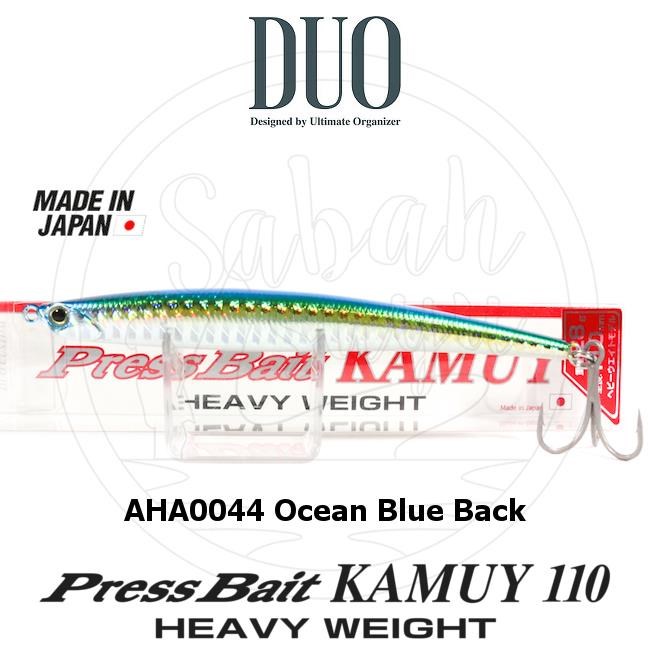 Duo Press Bait Kamuy 110 HW (Heavy Weight) AHA0044 Ocean Blue Back