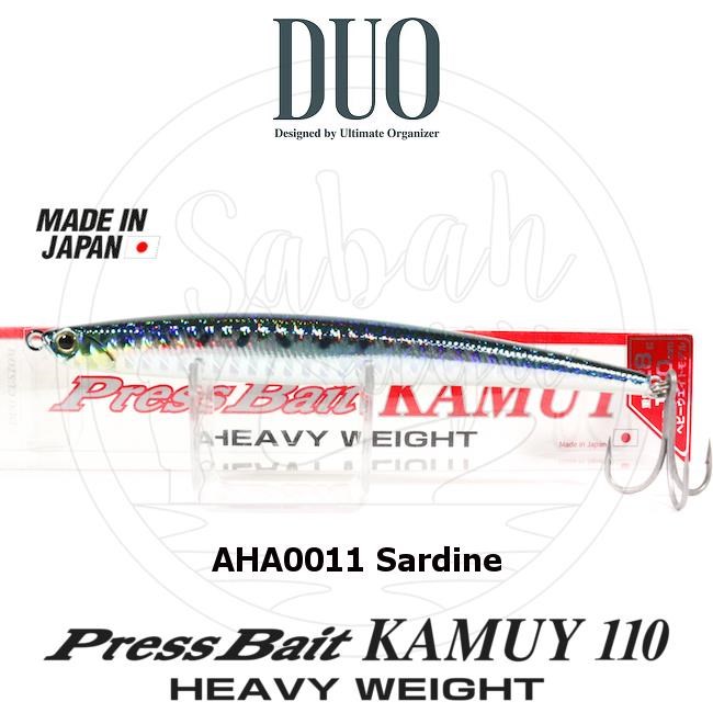 Duo Press Bait Kamuy 110 HW (Heavy Weight) AHA0011 Sardine